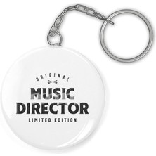 Fizello Music Director Funny Job Title Profession Birthday Worker Anahtarlık