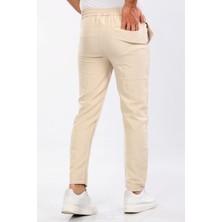 Duble Paça Silver Kumaş Jogger Pantolon