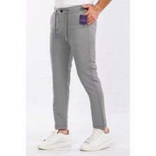 Duble Paça Silver Kumaş Jogger Pantolon