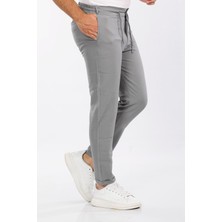 Duble Paça Silver Kumaş Jogger Pantolon