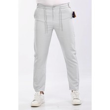 Duble Paça Silver Kumaş Jogger Pantolon