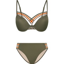 Girasole Haki Balenli Bikini Takımı