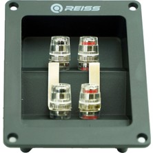 Reiss Bass Kabin Terminali - Çift Bobin Yada Çiftli Subwoofer Kabin Terminali - Çiftli Kabin Ses Portu