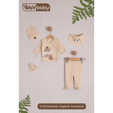 Vav Baby Vavbaby Organik Hastane Çıkışı 5’Li Polar Bear Ekru