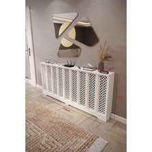 Endless Shopping Perge Model, Beyaz Renk, 176 cm Petek Kaplama, Dresuar