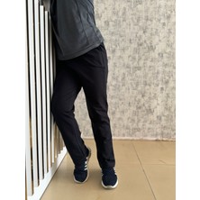 Çağla Kurt Erkek Çocuk Siyah Interlok 2İplik Okul Pantolonu