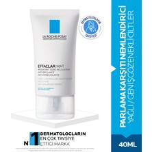 La Roche-Posay Yağlı ve Geniş Gözenekli Ciltler İçin Effaclar Mat Parlama Karşıtı Nemlendirici Krem 40ML