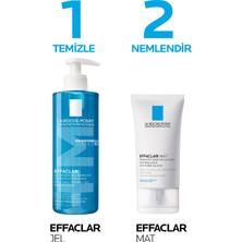 La Roche-Posay Yağlı ve Geniş Gözenekli Ciltler İçin Effaclar Mat Parlama Karşıtı Nemlendirici Krem 40ML