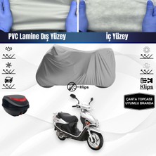 Ultra Shop Rks Rs 100 Uyumlu Motosiklet Brandası Arka Çanta Topcase Uyumlu Motor Brandası