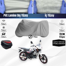 Ultra Shop Rks x Power 50 Uyumlu Motosiklet Brandası Arka Çanta Topcase Uyumlu Motor Brandası