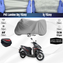 Ultra Shop Rks Wildcat 125 Uyumlu Motosiklet Brandası Arka Çanta Topcase Uyumlu Motor Brandası