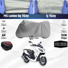 Ultra Shop Rks Cityblade Uyumlu Motosiklet Brandası Arka Çanta Topcase Uyumlu Motor Brandası