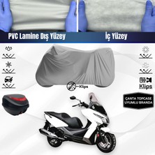 Ultra Shop Lifan LF150T-9R Uyumlu Motosiklet Brandası Arka Çanta Topcase Uyumlu Motor Brandası