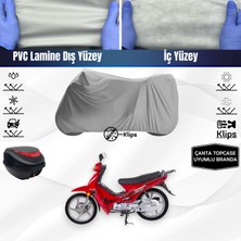 Ultra Shop Rmg Moto Gusto Velocity 50 Uyumlu Motosiklet Brandası Arka Çanta Topcase Uyumlu Motor Brandası