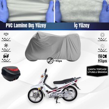 Ultra Shop Rmg Moto Gusto Spark 50 Uyumlu Motosiklet Brandası Arka Çanta Topcase Uyumlu Motor Brandası