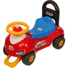 Enhoş Küçük Direksiyonlu Araba İlk Adım Arabam 0-24 Ay Erkek Çocuklar İçin Eğlenceli Bisiklet