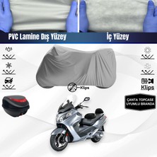 Ultra Shop Sym Maxi 400I Abs Uyumlu Motosiklet Brandası Arka Çanta Topcase Uyumlu Motor Brandası