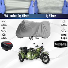 Ultra Shop Rks Side Force Uyumlu Motosiklet Brandası Arka Çanta Topcase Uyumlu Motor Brandası