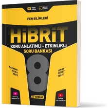 Hız Yayınları 8. Sınıf Fen Bilimleri Hibrit Konu Anlatımlı Etkinlikli Soru Bankası