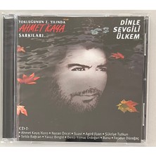 Gam Müzik Ahmet Kaya Şarkıları Dinle Sevgili Ülkem 2 CD (Orjnal Dönem Baskı Cd)