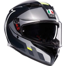 Agv K3 Mplk Shade Kapalı Kask