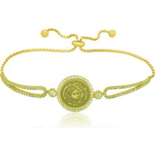 Stil Love Gümüş Gold Kıtmirr Kadın Bileklik