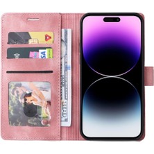 Bdt Shop Iphone 14 Için Flip Case Pro Max Kapak Çevirin Cüzdan Darbeye Deri Kılıf (Yurt Dışından)