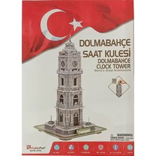 Dolmabahçe Saat Kulesi 3D Puzzle 93 Parça