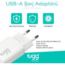 Tugg Germany Orjinal Hızlı Şarj Başlık USB Girişli 5W 104400