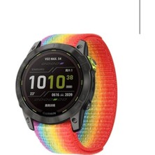 Markacase Garmin Quatix 6 (22MM) Titanyum Alaşımlı Kordon