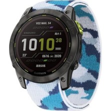 Markacase Garmin Quatix 6 (22MM) Titanyum Alaşımlı Kordon