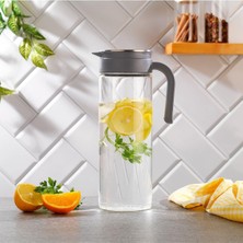 Dalia Viola Borosilikat Cam Sürahi 1800 ml Gri - THN87018