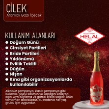 La Via Alkolsüz Simli Şampanya Çilek Aromalı 12X750 ml