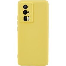 4U Sky Xiaomi Poco F5 Pro 5g Tpu Kılıf Arc Edge 2.0mm Yumuşak Dokunmatik Telefon Kapağı-Sarı (Yurt Dışından)