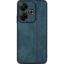 4U Sky Azns For Xiaomi Redmi 13 5g/13 4g Kılıf Kaymaz Deri+Tpu Telefon Kapağı-Yeşil (Yurt Dışından)