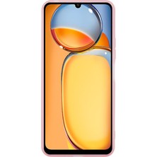 4U Sky Xiaomi Poco C65 4g Kılıf Elektroliz Kamera Çerçevesi Tpu Telefon Kapağı-Şeffaf Pembe Için (Yurt Dışından)