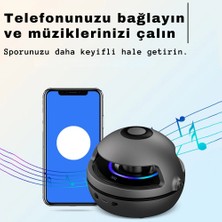 YeniTech Ip Atlama Makinesi Şarjlı Kumandalı Bluetooth Hoparlörlü  10 Kademeli Fitness Ip Atlama Aleti