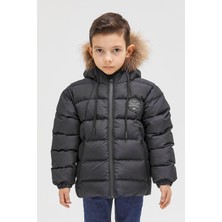 Benitto Kids Benittokids Erkek Çocuk Natürel Kürklü Mont 51289
