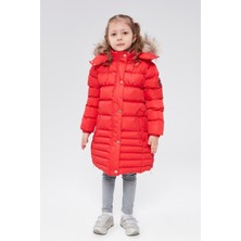 Benitto Kids Benittokids Kız Çocuk Natürel Kürklü Kaban 51301