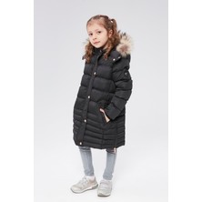 Benitto Kids Benittokids Kız Çocuk Natürel Kürklü Kaban 51301