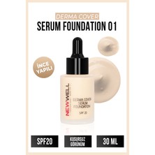 New Well Derma Cover Serum Foundation - 01