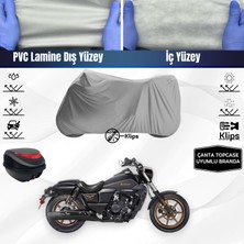 Ultra Shop Um Renegade Freedom Abs 250 Motosiklet Brandası Çanta Topcase Uyumlu Motor Brandası