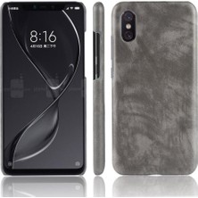 Manyi Mall Retro Kılıf Için Xiaomi Mi 8 Pro Lychee Desen Koruyucu Kapak Retro Anti (Yurt Dışından)