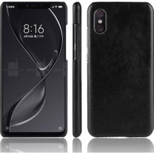 Manyi Mall Retro Kılıf Için Xiaomi Mi 8 Pro Lychee Desen Koruyucu Kapak Retro Anti (Yurt Dışından)