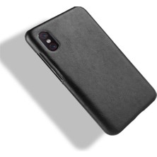 Manyi Mall Retro Kılıf Için Xiaomi Mi 8 Pro Lychee Desen Koruyucu Kapak Retro Anti (Yurt Dışından)