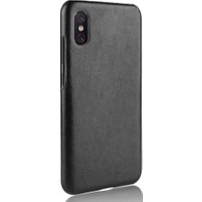 Manyi Mall Retro Kılıf Için Xiaomi Mi 8 Pro Lychee Desen Koruyucu Kapak Retro Anti (Yurt Dışından)