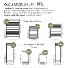 Cool Halı Prag Art 03 Balkon Halısı Hasır Doku Mutfak Halısı Çift Bordürlü Ithal Sisal Halı Yolluk