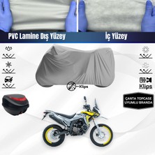 Ultra Shop Voge 300 Rally Motosiklet Brandası Çanta Topcase Uyumlu Motor Brandası