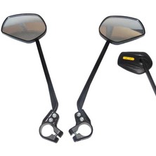 Lexis Clip 103 Universal Optik Geniş Açılı Bisiklet/e-Bike/e-Scooter/atv/motosiklet Aynası