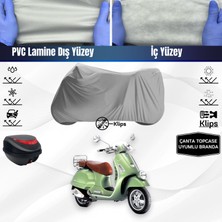 Ultra Shop Vespa Gtv 250 Ie Motosiklet Brandası Çanta Topcase Uyumlu Motor Brandası